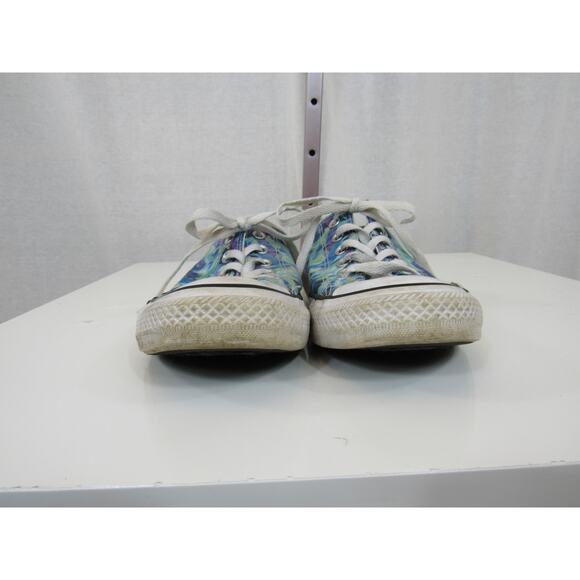 Converse Chuck Taylor All-Star Photo Real Low-Top Sneakers Blue Geometric US 9 - Picture 4 of 13